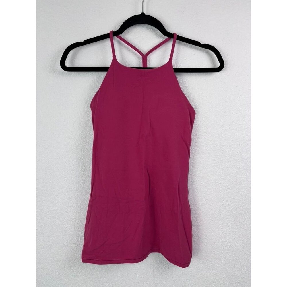 lululemon athletica Magenta Racerback Tank